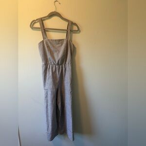 Blue and White Jumpsuit